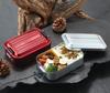Skater Aluminum Lunch Box AFT6B-A 600ml Fluffy Serving Silver