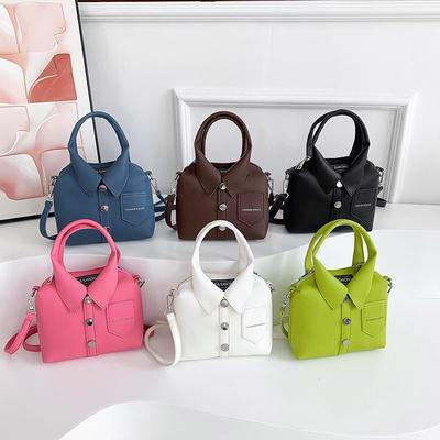 Personalized Small Bag, New Soft Girl Fashion Design Trend, Portable Messenger Shirt, Small Square Bag.
