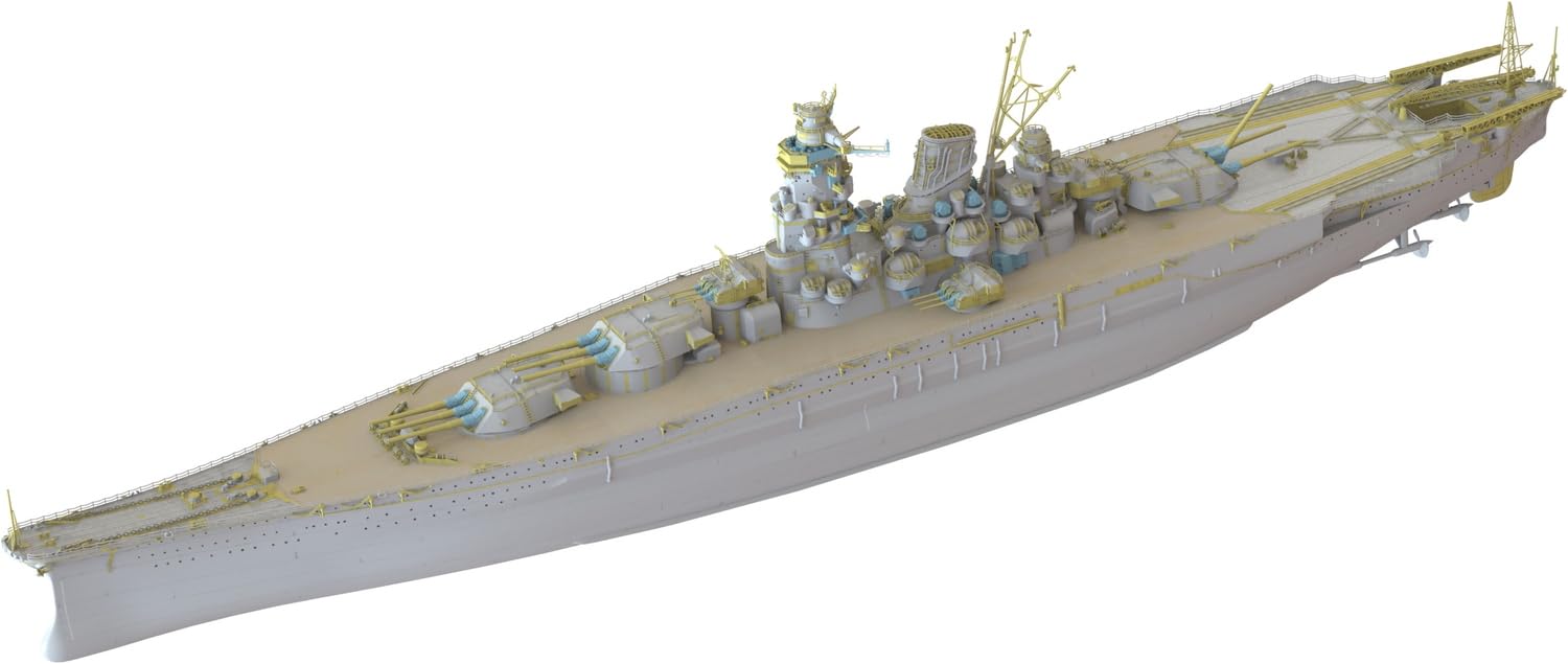 

Pontus Model Японский линкор Ямато 1941 года, спецификация, пластиковая модель с полным корпусом PON70003R1 1/700