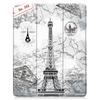 For iPad Pro 13 (2025)/13 (2024) Tablet Case Pattern Printing Tri-Fold Stand Leather+TPU Cover with Pen Holder
