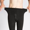 Autumn and Winter Colorful Cotton Velvet Thickened Thermal Men's Long Johns Solid Color Men's Leggings Integrated Pants