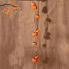 Orange Artificial Persimmon 8 Fruit Persimmon Pendant Simulation Persimmon Fruit  Restaurant