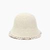 Women's Thin Punching Lace Bucket Hat Travel Style
