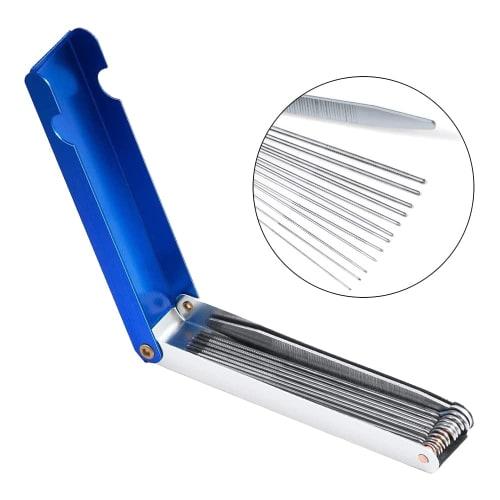 DFsucces Carburetor Cleaner Set with Wire Brush, Cleaning Needle, and Cleaning Brush for Welding Carburetors, Motorcycles, ATVs, and Other Cleaning To