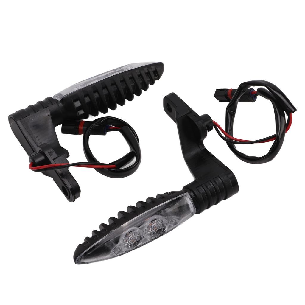 2pcs Motorcycle Rear Turn Signal Light ABS Indicator Lamp Replacement for F700 F800 GS R1200 RS