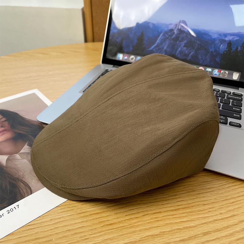 Versatile Reversible British-Style Newsboy Hat for Large Heads