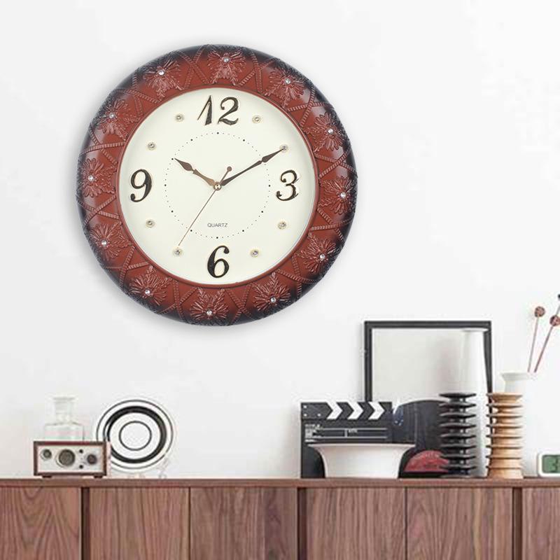 Living Room Wall Clock Creative Clock Round Creative Clock Home Decoration Silent Wall Clock