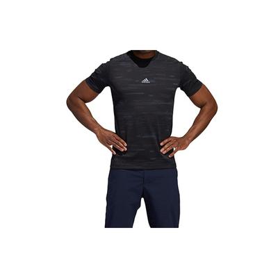 Jaq Print Short Sleeve T-Shirt Men Tops Black FT2777