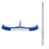 47cm Swimming Pond Spa Brush & 100cm Telescopic Pole Easy To Use Durable Materials