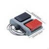 Double Foot Pedal Switch Duplex 2 Way Tumbler for Printing Machinery