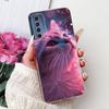 For Huawei Y7a Case PSmart 2021 Cute Cat Fashion Painted Cover Soft Slim Phone Case For Huawei P Smart 2021 Y 7a HuaweiY7a Shell