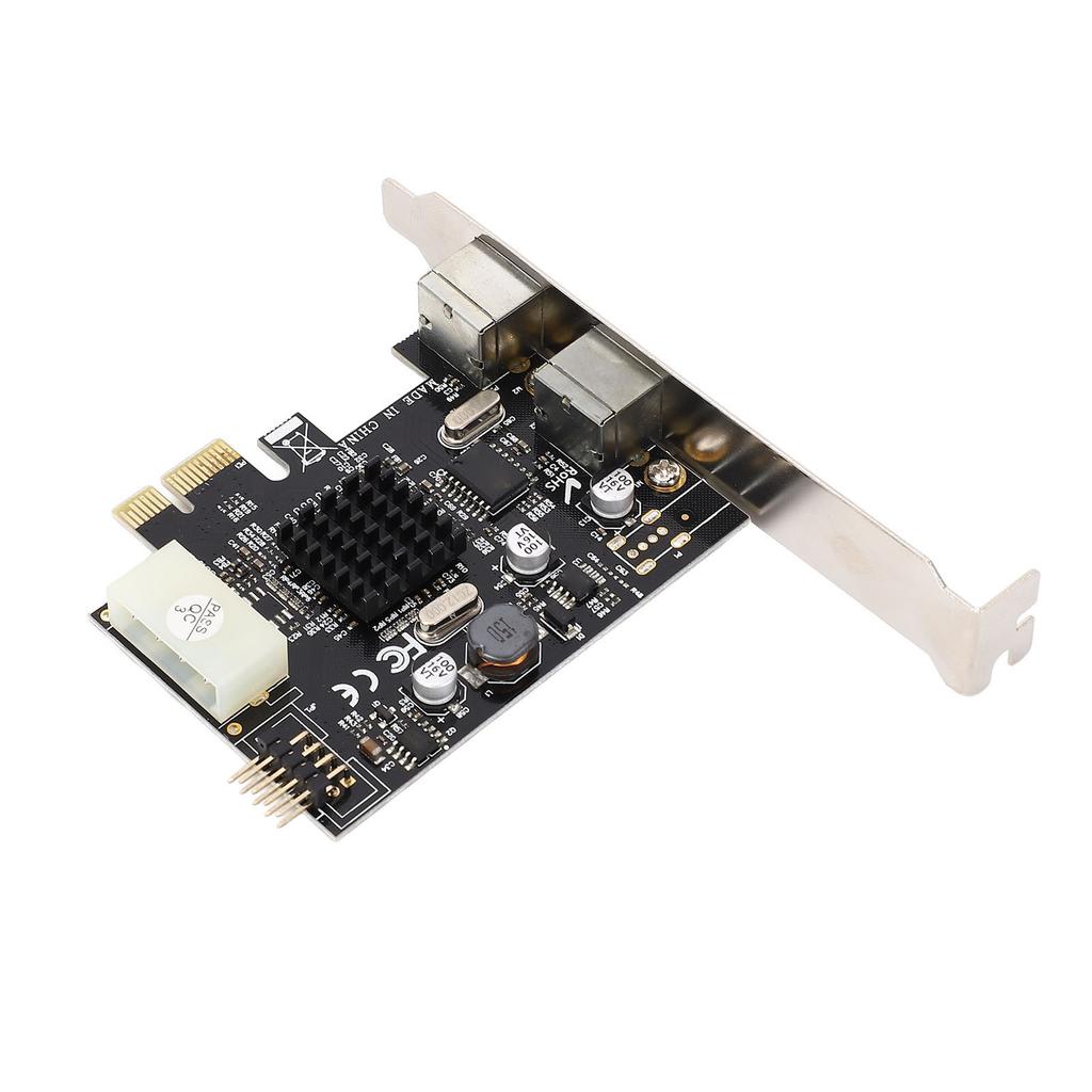 PCIe to PS 2 Adapter Card MCS9990CV Chip Built in USB2.0 Pin PCIe to 2 Ports PS 2 Keyboard Mouse Expansion Card for PC