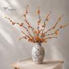 Fall Wedding Table Decoration Long Artificial Bittersweet Branches, Berry Stems for Vase, Faux Plants Fade Resistant Flowers Branches Thanksgiving