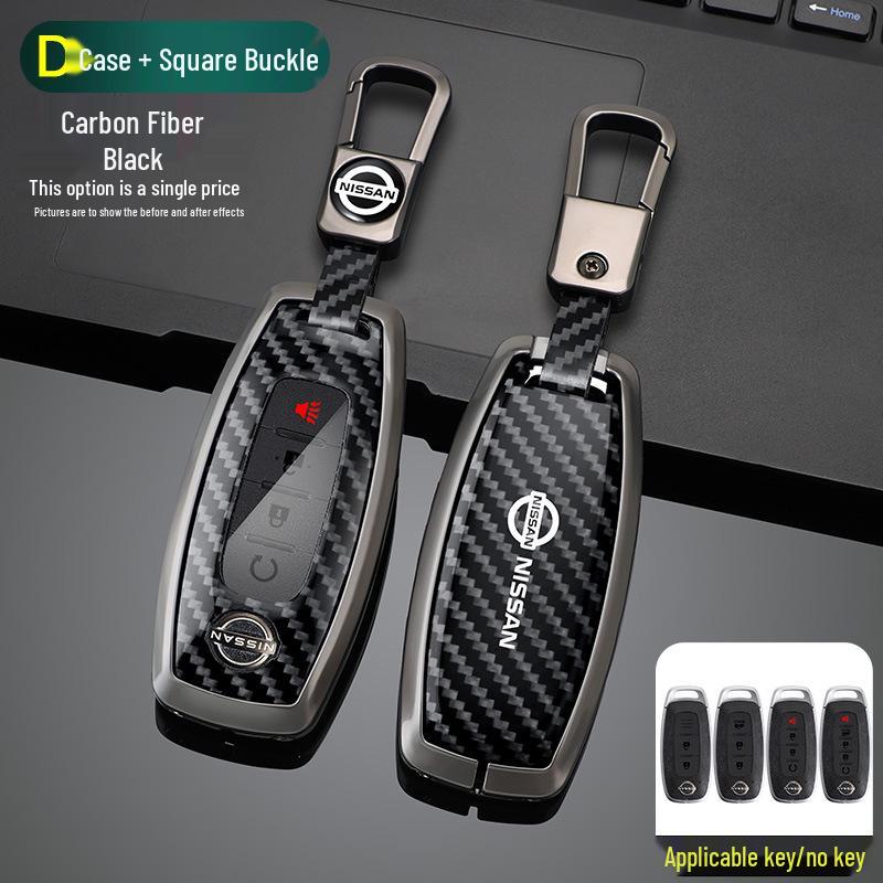 Nissan Key Case for 25 Models: Altima, 14th Gen Sylphy, Qashqai, X-Trail, Tiida, Bluebird
