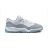 Air Jordan 11 Retro Low PS Cement Grey Sneakers Bambino Bianco University-Blue 505835-140