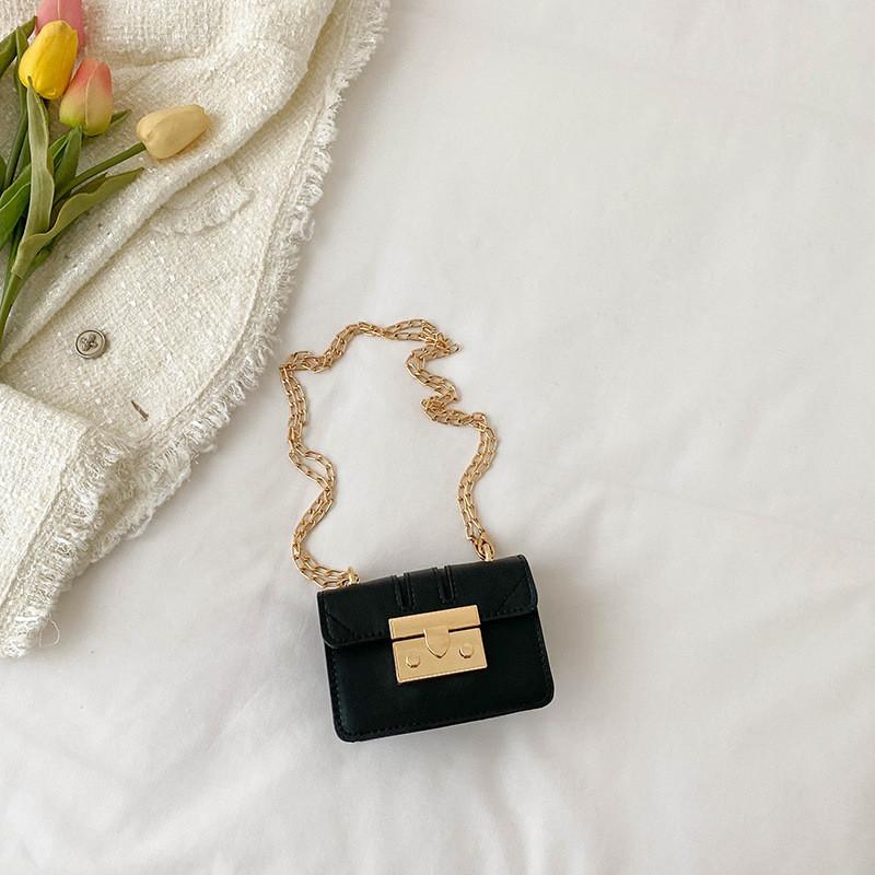 Trendige Mini-Quadrat-Schultertasche für Damen Frühjahrsmode 2023 Elegante Handtasche aus PU-Leder