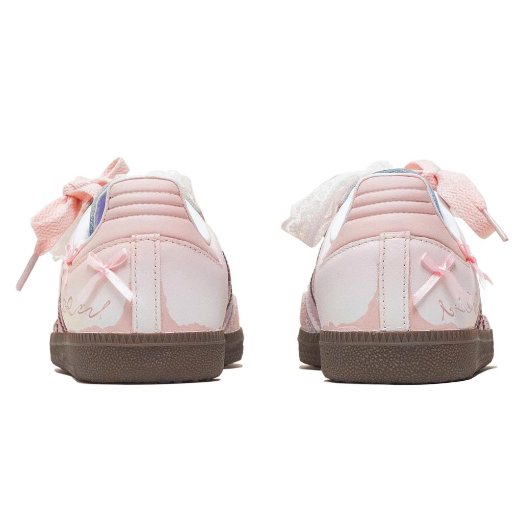 adidas Originales SAMBA OG 'Gran Viaje de Pintura, Niña de Ballet' Resistente a la Abrasión Ligero B75806(Equipo256-)
