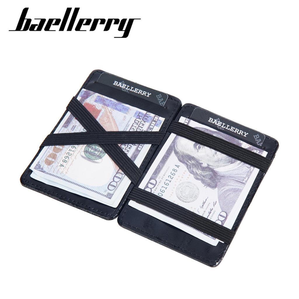 Portafoglio porta carte minimalista sottile da uomo Baellerry