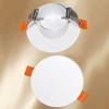 New 50-85mm Air Conditioning Hole Cover White Round Hole Cover Plate Plastic Hole Plug Enhanced Concealment