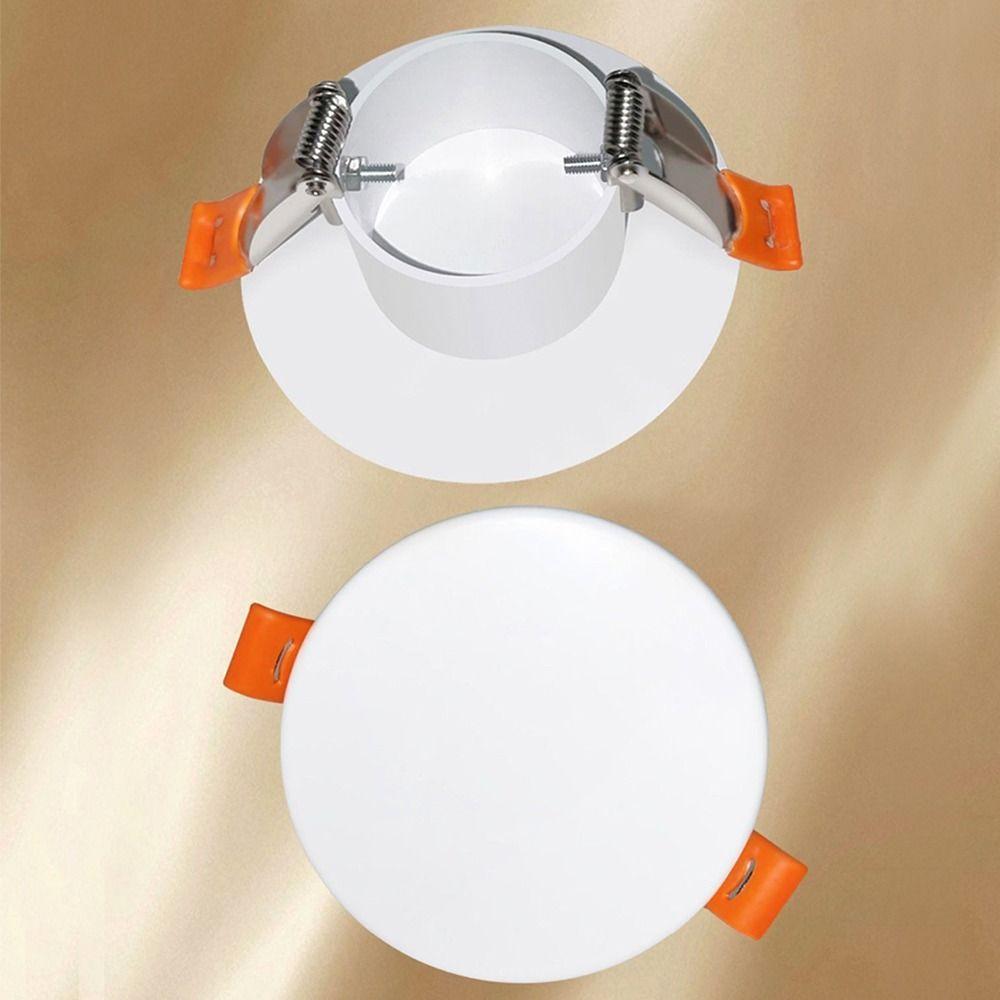 New 50-85mm Air Conditioning Hole Cover White Round Hole Cover Plate Plastic Hole Plug Enhanced Concealment