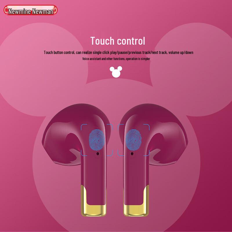 Newmine T22 TWS Half-in-Ear Clip-on Bluetooth 5.3 Sport Earphones