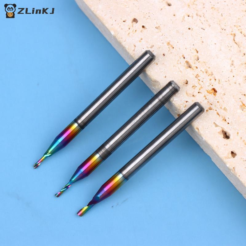 

Single Flute CNC Milling Cutter for Aluminum Profile 5A TOP DLC Coated Colorful High Accuracy for Industrial Use A10