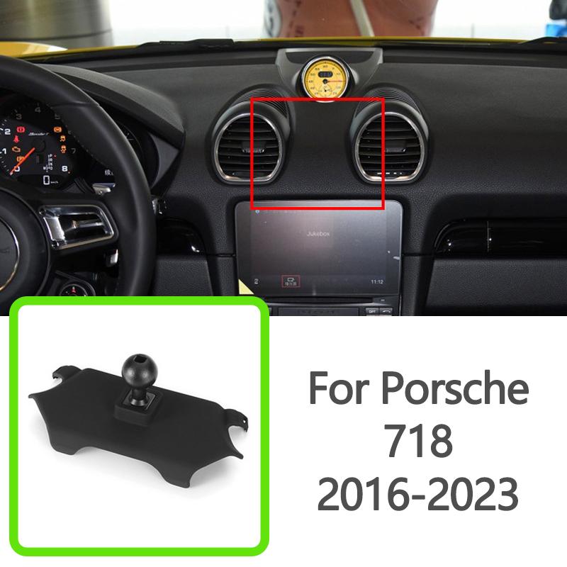 Special Car Mobile Phone Holder Bracket Base Air Outlet Bracket Base For Porsche Cayenne Macan Paramera 911 718