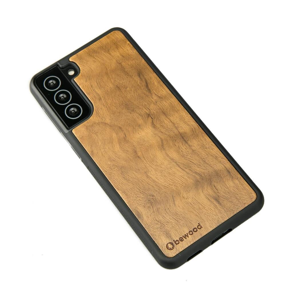 Wooden Case for Samsung Galaxy S21 imbuia