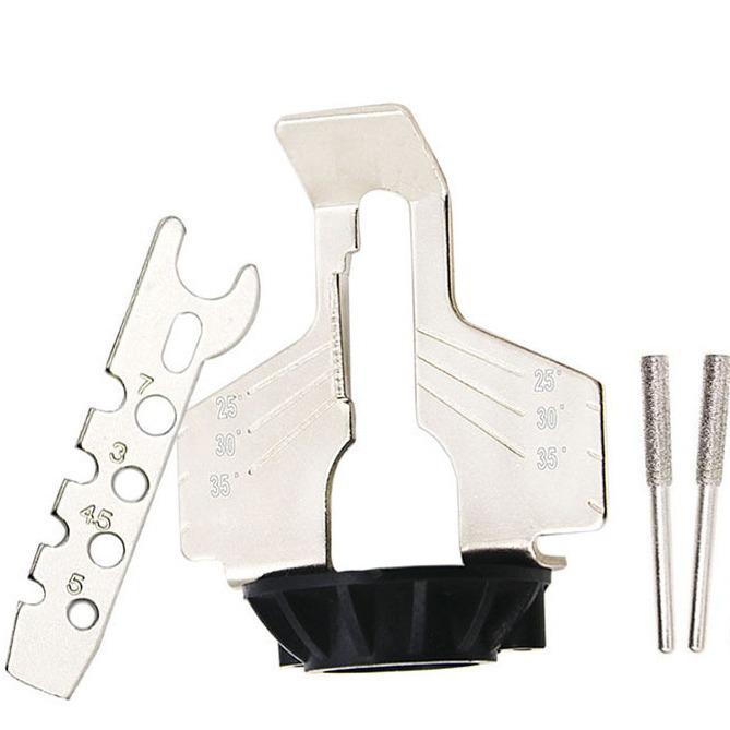 Electric Grinder Chain Saw Teeth Sharpening Attachment and Accessories