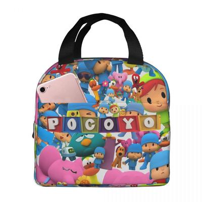 Mittagessenbox Pocoyoes Cartoon Komödie Zubehör Mittagessenbehälter Neu Thermokühlbox Mittagessenbox Für Schule
