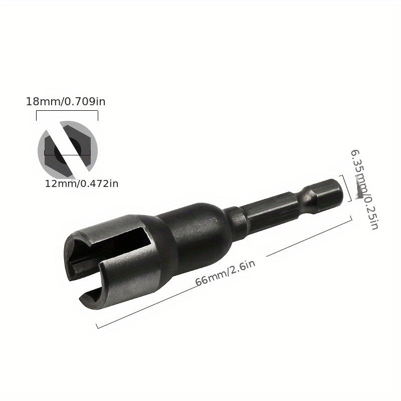 1/2PCS High Carbon Steel Hex Head Socket Wrench Butterfly Bolt Sockets Hand Tools Electric Screwdriver Adapter Tool Kit