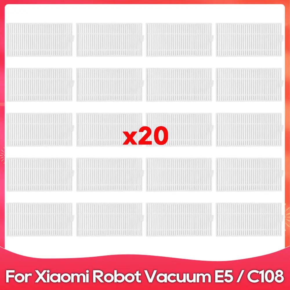 Fit for Xiaomi Robot Vacuum E5 / C108 / CDZC108 / BHR7969EU Side Brush Mop Filter Robot Vacuum Cleaner Accessory Spare Parts