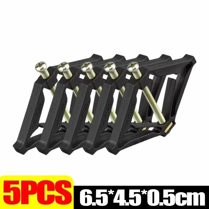 1-50PCS 86Type Cassette Repairer Dark Box Repair Screw Plug Switch Fixed Support Rod Adjustment Socket Box Repair Electrical Set