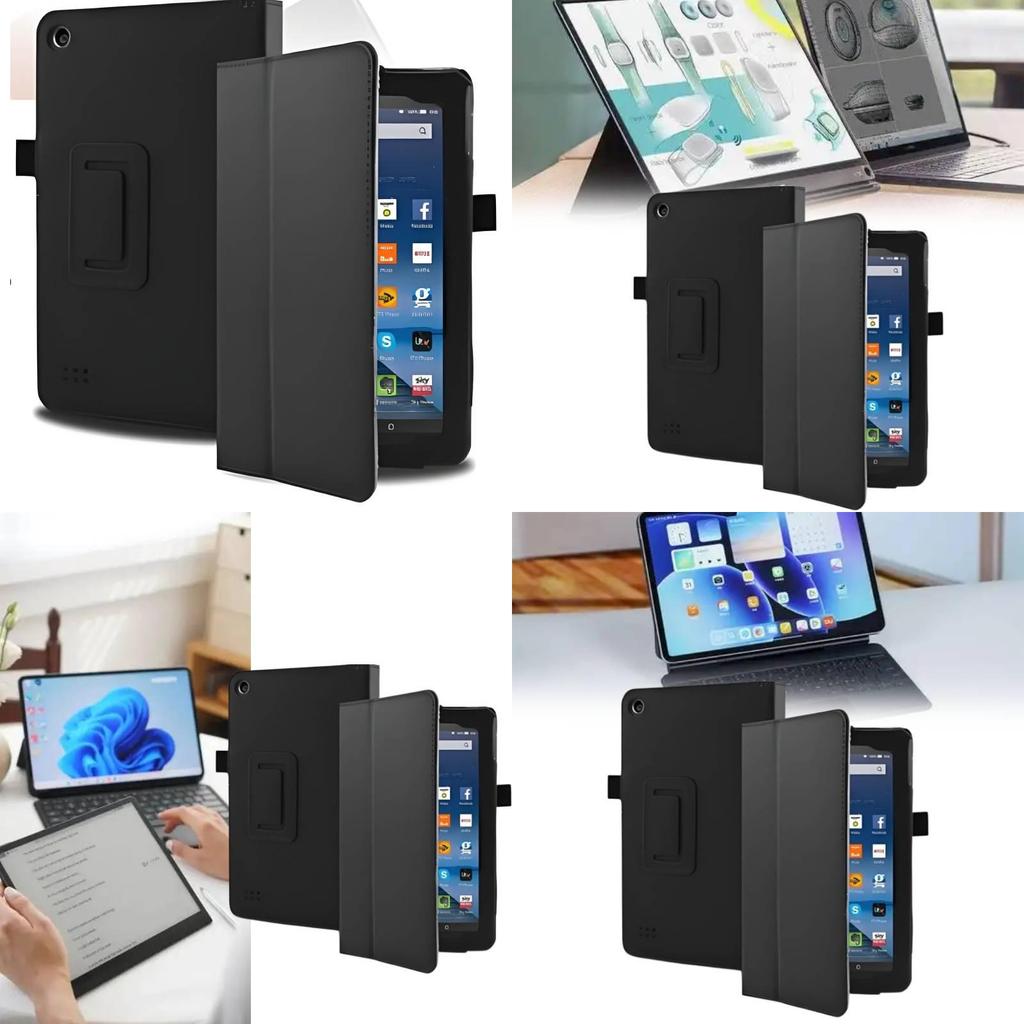 Para Kindle Fire Hd 7 8 Capa Protetora Com Suporte de Couro à Prova de Choque Para Segurança de Tablet