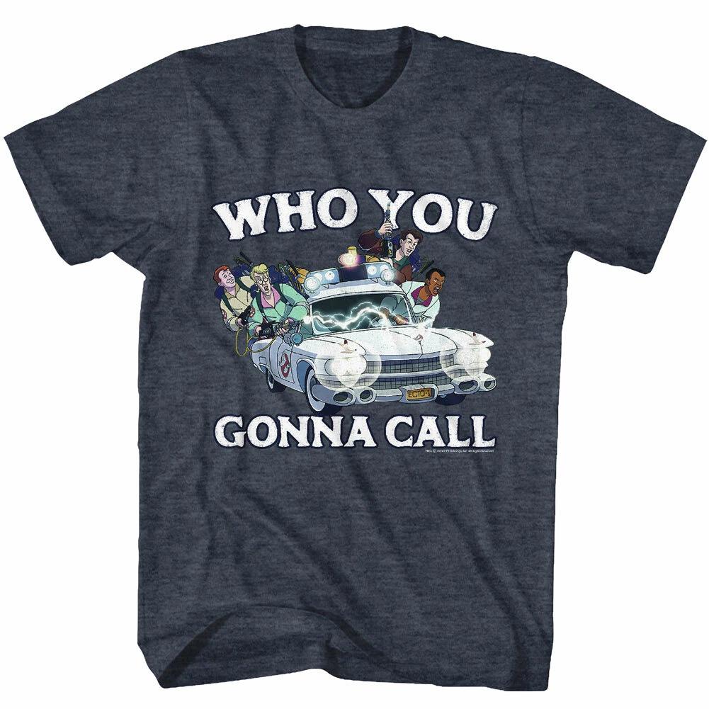 The Real Ghost Busters Riding In 1959 ECTO-1 Who You Gonna Call Men s T Shirt 4XL