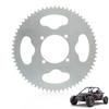T8F 64T Sprocket, 54mm 4 Hole High Strength Steel Mini Motorcycle Sprocket for 47cc 49cc Mini Motorcycles ATV Quad Dirt Pit