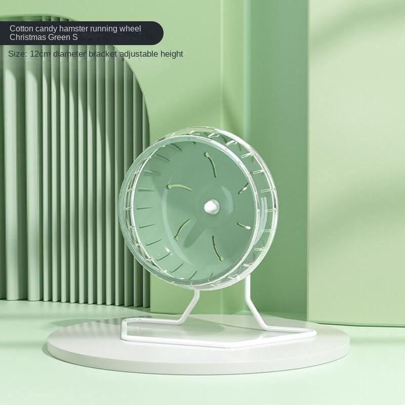 Hamster Laufrad Spielzeug Roller Mute Dsungarischer Hamster Igel Halterung Zubehör Laufen Laufball