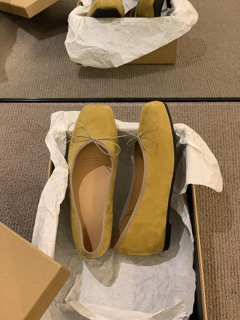 Small Silver Single Shoes Women's Shoes Spring and Autumn Platform Niche Bow Ballet Evening Ladyshoes