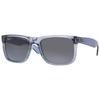Ray Ban JuStin gRay Gradient Polarized Square Men S SunglaSSeS Rb4165 6596t3 54