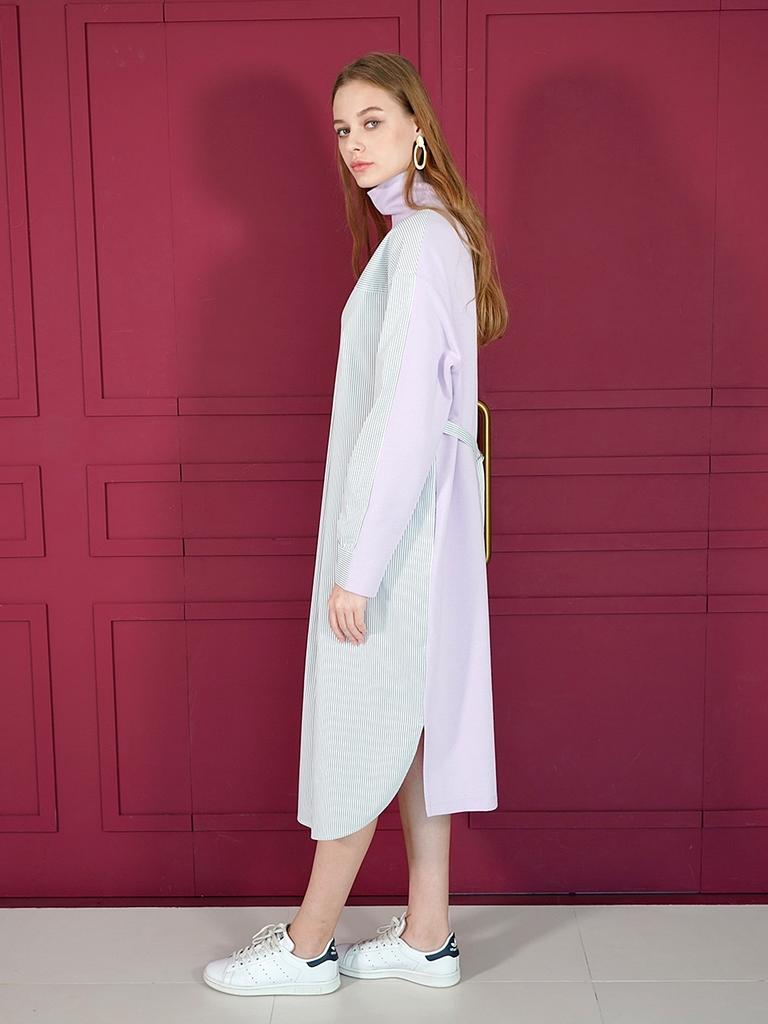 PINBLACK Two-Way Jersey Dress Violet