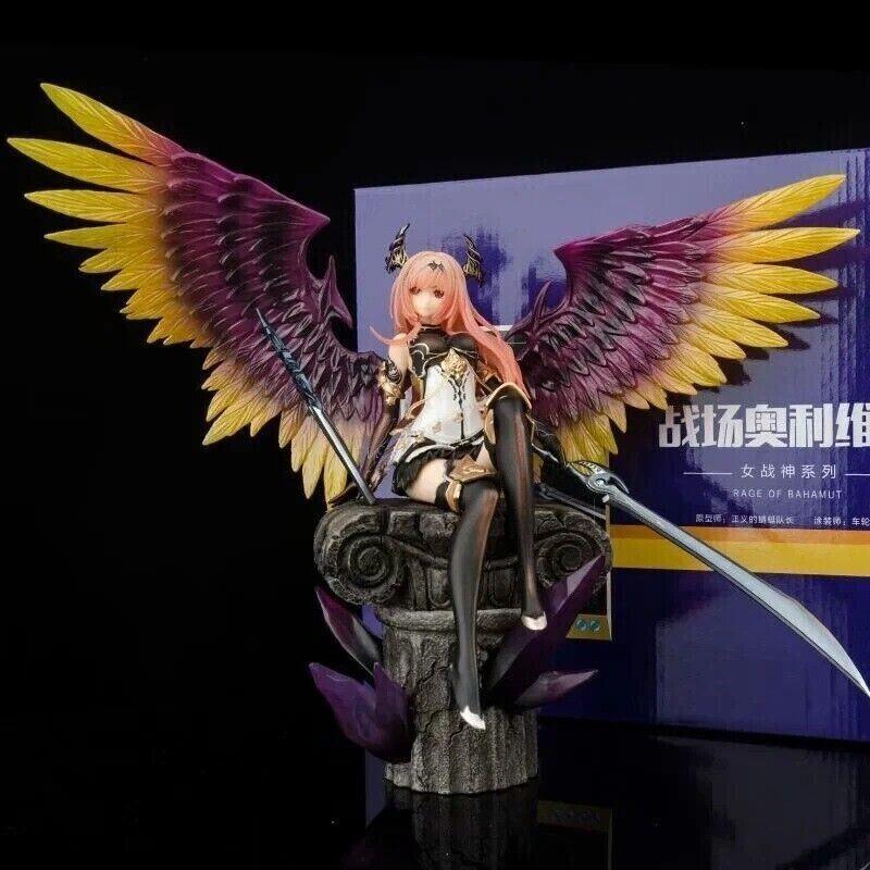 Anime Bahamūt Angel Season Olivia Sitting Position PVC Figure New No Box 29CM
