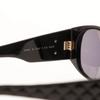 CHANEL COCO Mark sunglasses 94305 Matelasse black plastic Women Used