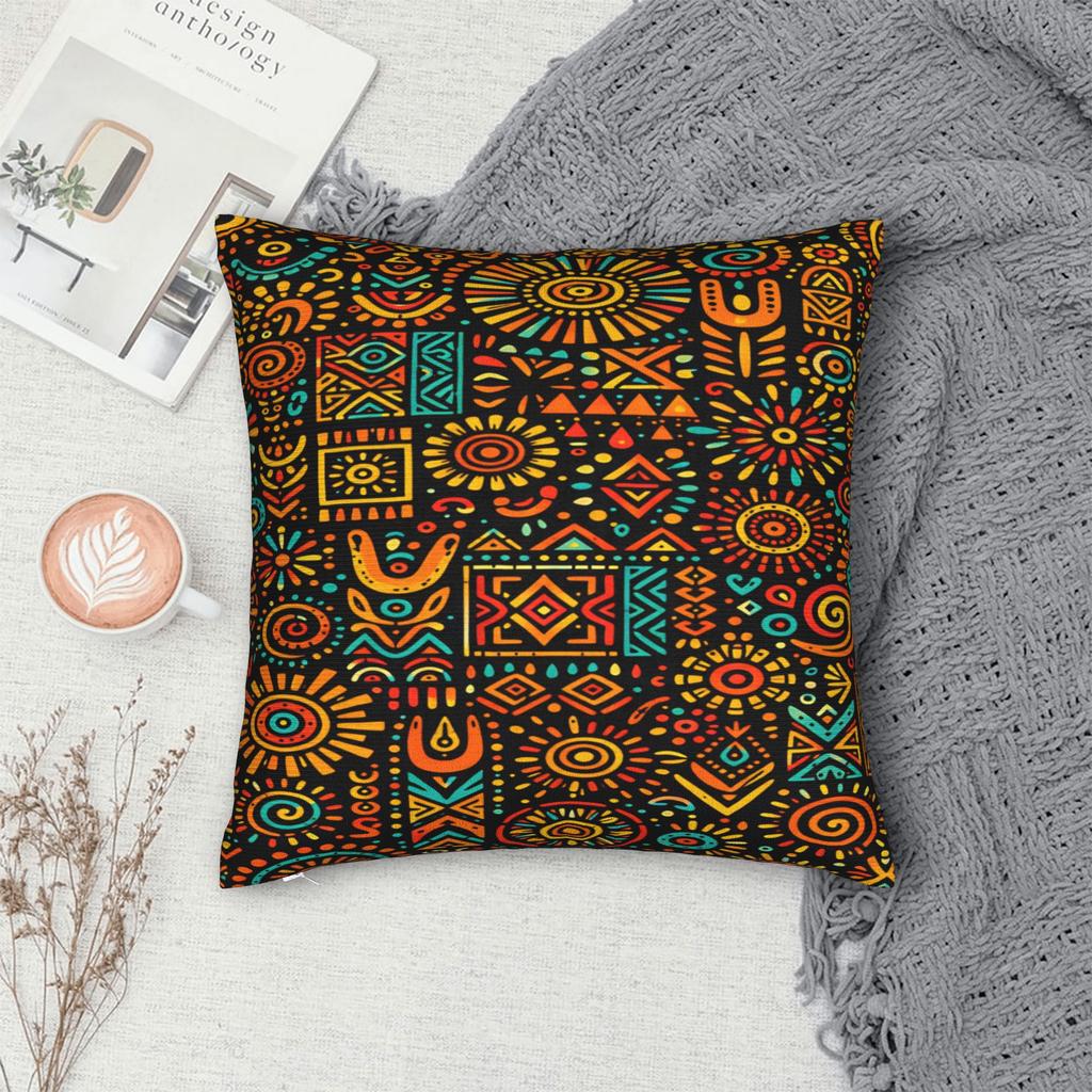 Bohemian Mandala Style Pillow Case Square Pillow Cover Vintage Pillowcases For Sofa Home Decor