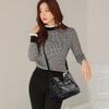 1Pc Women's Shoulder Bag Ladies Multi Pocket PU Messenger Handbag Cross Body Bags