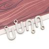 Stainless Steel 26 English Letter Pendant Charm for DIY Bracelets and Necklaces