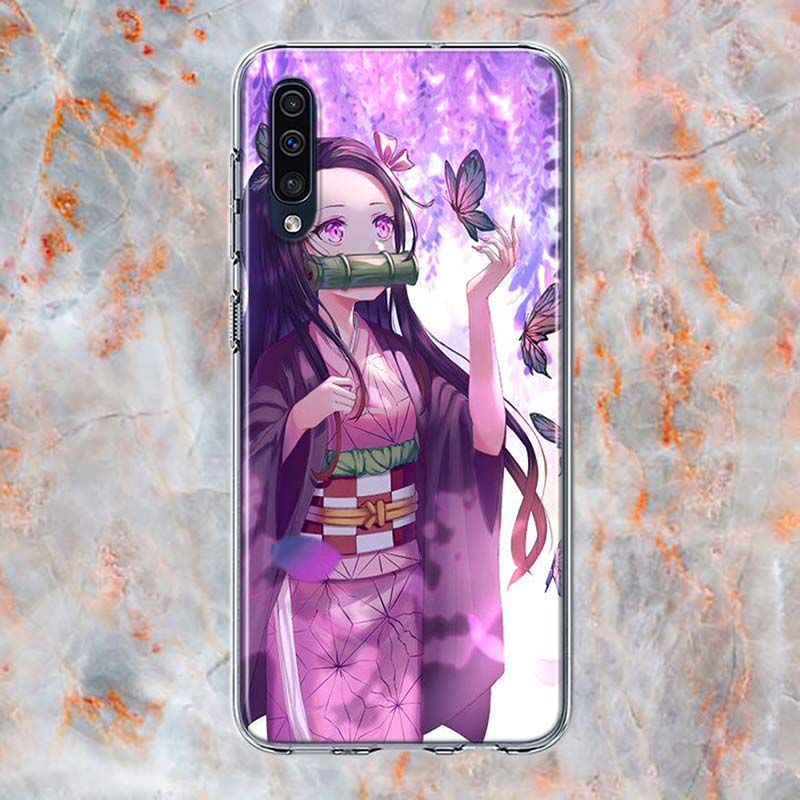 

Demon Slayer Kimetsu no Yaiba для Samsung Galaxy A90 A80 A70 A70S A50 A40 A30S A20S A20E A2Core A10 A10E A10S M20 чехол для телефона Samsung A70