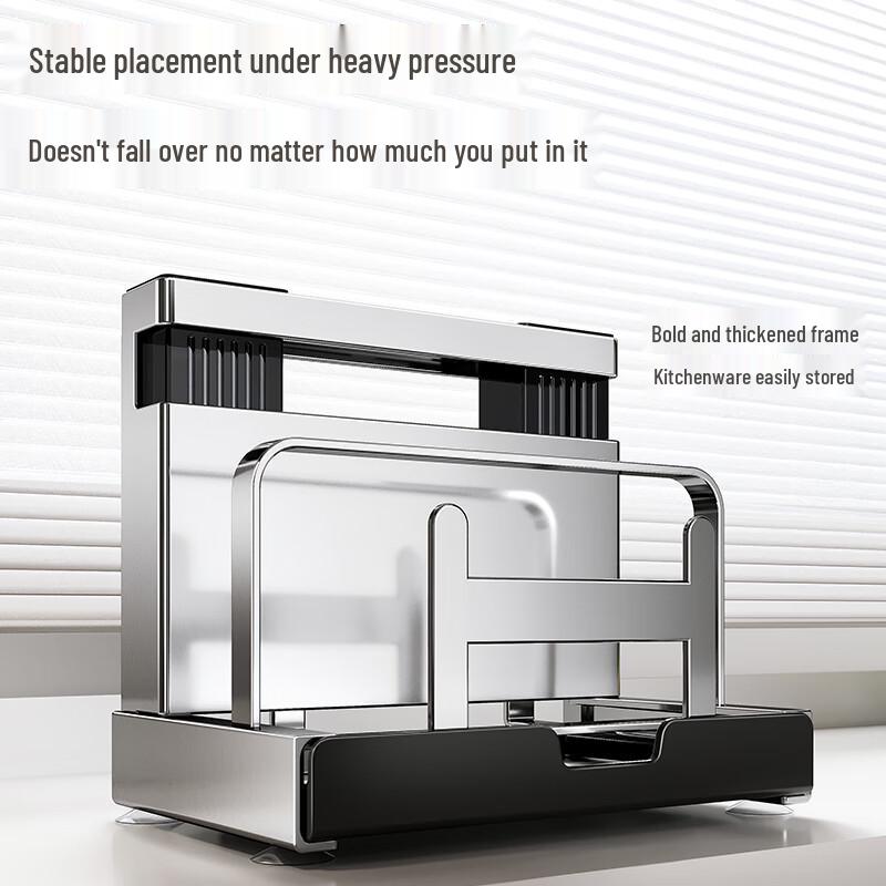 Sijimuge Kitchen Knife & Utensil Organizer Rack