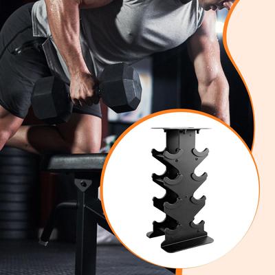 Dumbbell Rack Stand 4 Tier Sturdy Professional Stable Storage