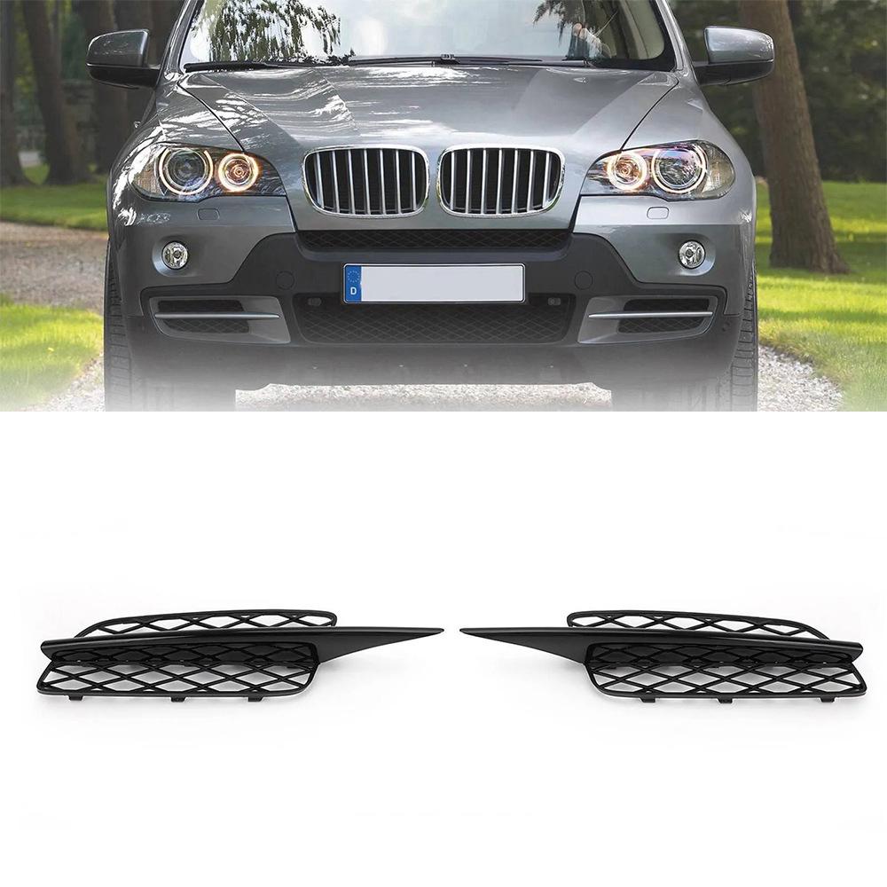 2008-2010 BMW X5 E70 Nebelscheinwerfer-Rahmengitter, Perforiertes Netz, Windabweiser, Nebelscheinwerfer-Abdeckung