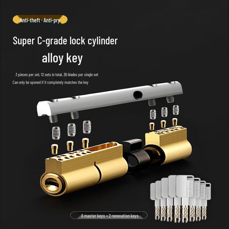 AFW Universal Double Cylinder Door Lock
